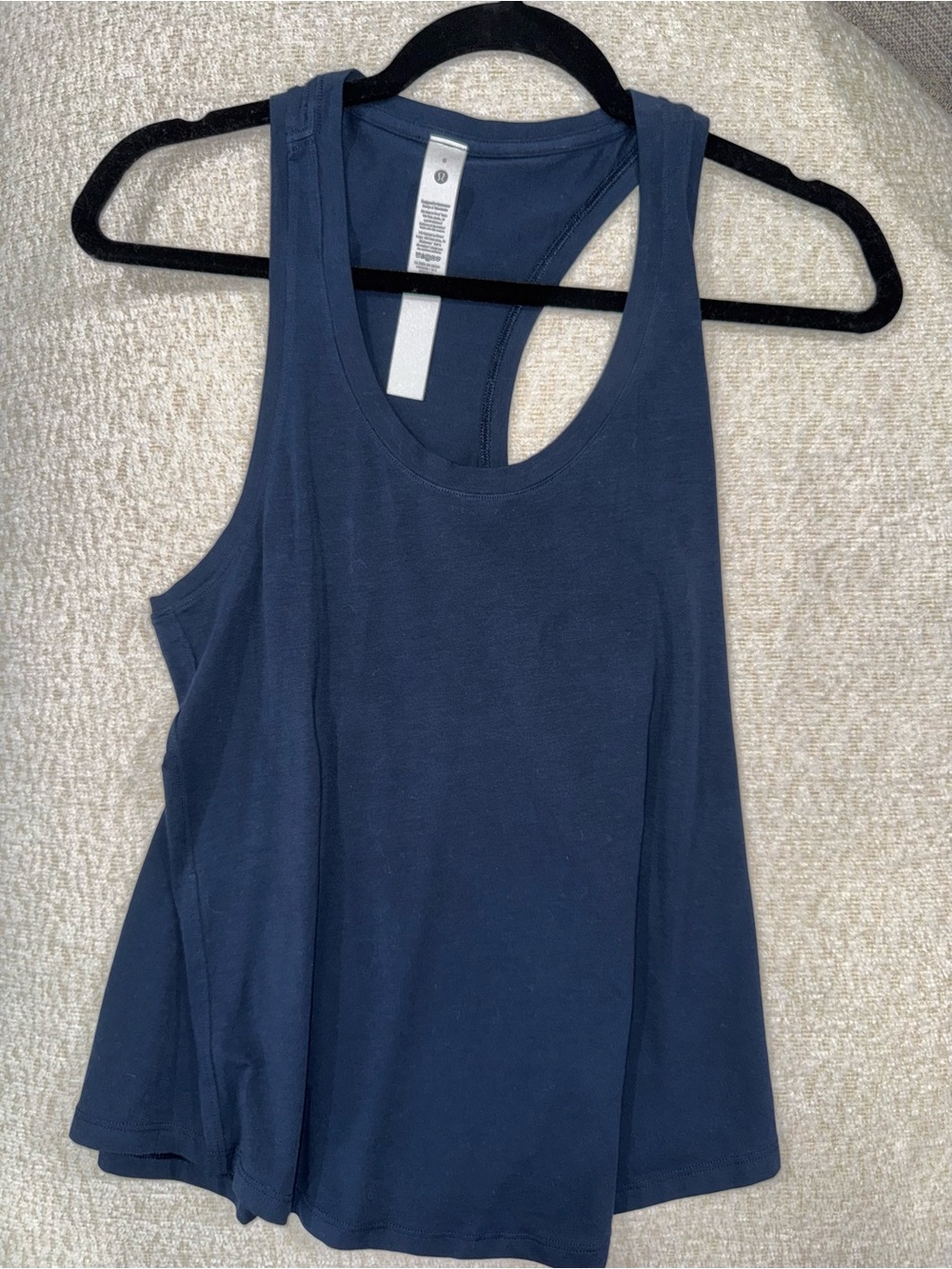 Women's Navy Racerback Tank Top - Lululemon